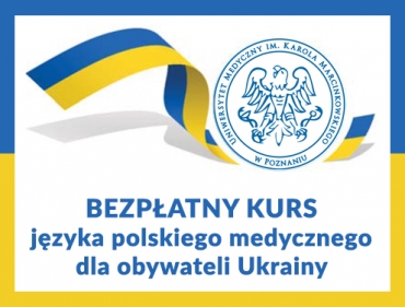 Bezpłatny kurs języka polskiego medycznego dla obywateli Ukrainy