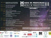 III Ogólnopolska Studencka Konferencja Naukowa "Magis in Medicinae"