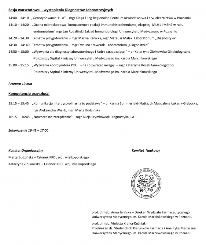 Dzień Diagnosty  Laboratoryjnego 2024 w Poznaniu