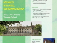 V Międzynarodowa Konferencja "Advances in Clinical Neuroimmunology ACN2016"