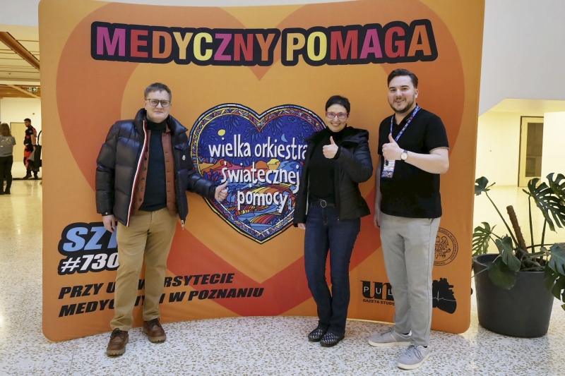 Medyczny Pomaga - 33. Finał WOŚP na naszej Uczelni!