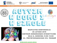 Konferencja "Autyzm w domu i w szkole"